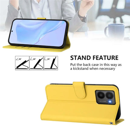 For HMD Fusion 5G Case Solid Color Wallet Leather Phone Cover with Strap