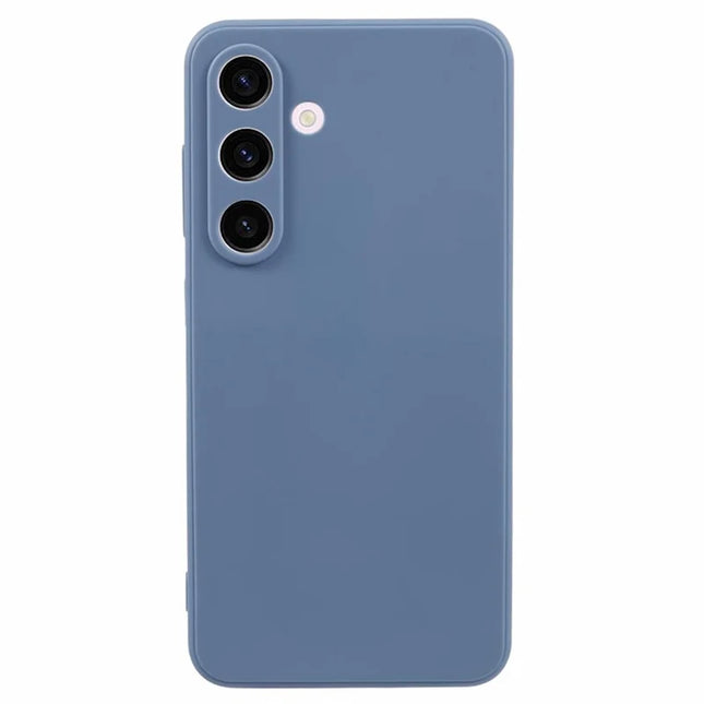 For Samsung Galaxy A36 5G Case Precise Cut-Outs Straight Edge TPU Shockproof Phone Cover - Lavender Grey