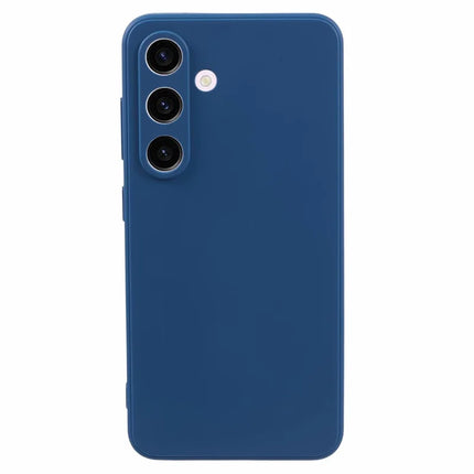 For Samsung Galaxy A36 5G Case Precise Cut-Outs Straight Edge TPU Shockproof Phone Cover - Sapphire