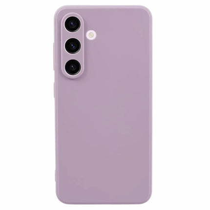 For Samsung Galaxy A36 5G Case Precise Cut-Outs Straight Edge TPU Shockproof Phone Cover - Purple