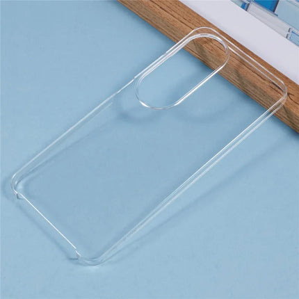 For Oppo A60 4G Case TPU Frame Clear Acrylic Back Phone Cover with PET Film