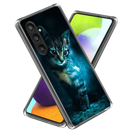 For Samsung Galaxy A16 4G  /  5G Case Pattern Printing TPU Phone Back Cover - Cat