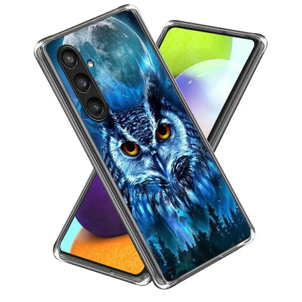 For Samsung Galaxy A16 4G  /  5G Case Pattern Printing TPU Phone Back Cover - Forest Owl