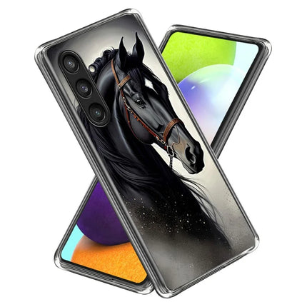 For Samsung Galaxy A16 4G  /  5G Case Pattern Printing TPU Phone Back Cover - Horse