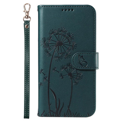 For Samsung Galaxy S23 Leather Case Wallet Phone Cover Dandelion Imprint