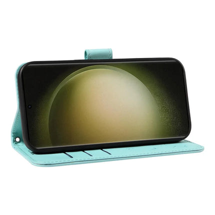 For Samsung Galaxy S23 Ultra Leather Case Wallet Phone Cover Dandelion Imprint