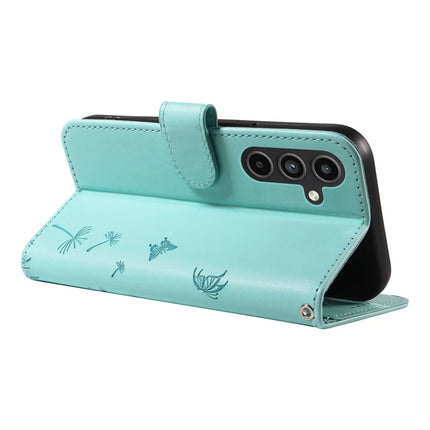 For Samsung Galaxy S23 FE Leather Case Wallet Phone Cover Dandelion Imprint