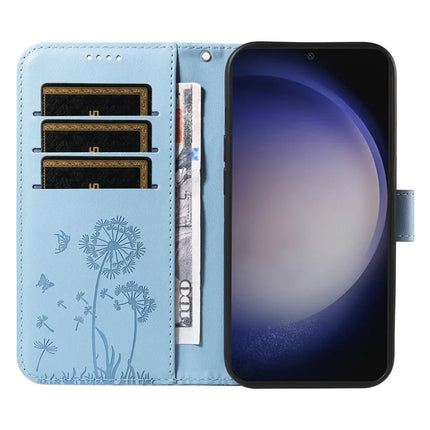 For Samsung Galaxy S23 FE Leather Case Wallet Phone Cover Dandelion Imprint