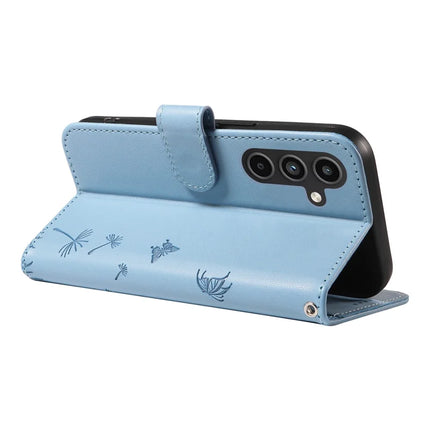 For Samsung Galaxy S23 FE Leather Case Wallet Phone Cover Dandelion Imprint