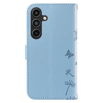 For Samsung Galaxy S23 FE Leather Case Wallet Phone Cover Dandelion Imprint