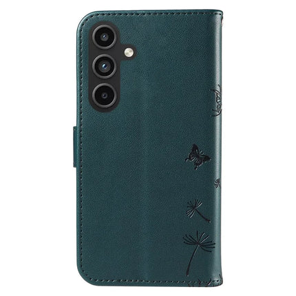 For Samsung Galaxy S23 FE Leather Case Wallet Phone Cover Dandelion Imprint