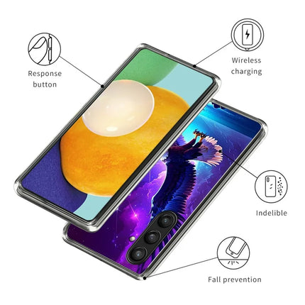 For Samsung Galaxy A56 5G TPU Case Pattern Printing Mobile Phone Back Cover