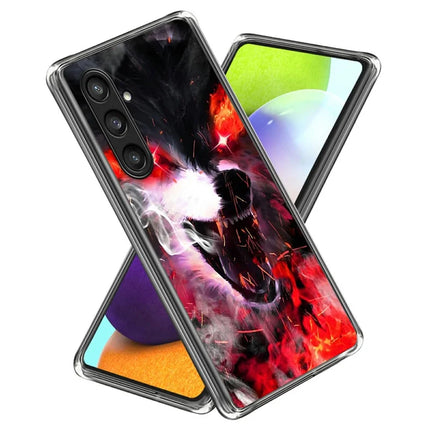 For Samsung Galaxy A56 5G TPU Case Pattern Printing Mobile Phone Back Cover - Style E