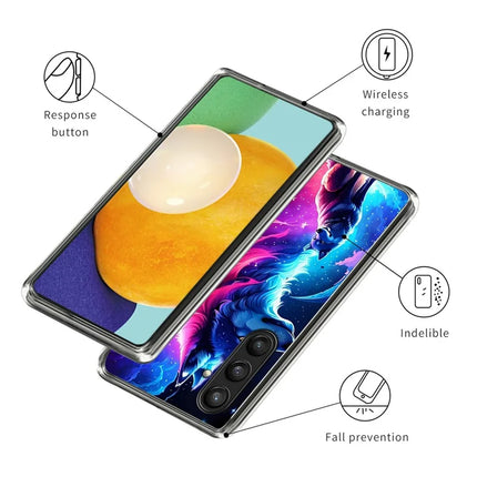 For Samsung Galaxy A56 5G TPU Case Pattern Printing Mobile Phone Back Cover