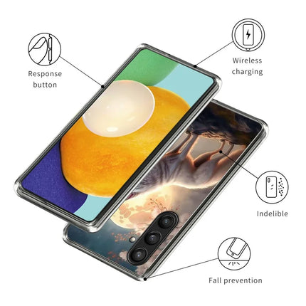 For Samsung Galaxy A56 5G TPU Case Pattern Printing Mobile Phone Back Cover