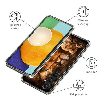 For Samsung Galaxy A56 5G TPU Case Pattern Printing Mobile Phone Back Cover