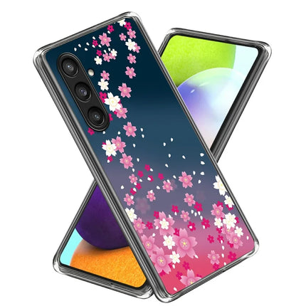For Samsung Galaxy A56 5G TPU Case Pattern Printing Mobile Phone Back Cover - Style J