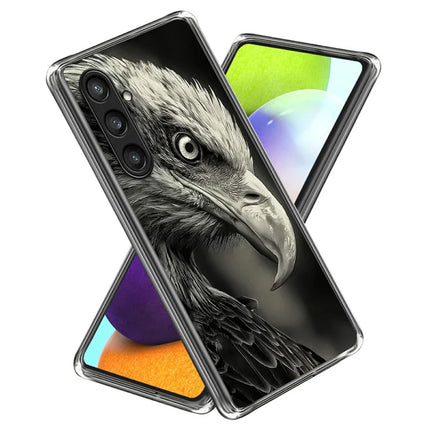 For Samsung Galaxy A56 5G TPU Case Pattern Printing Mobile Phone Back Cover - Style K