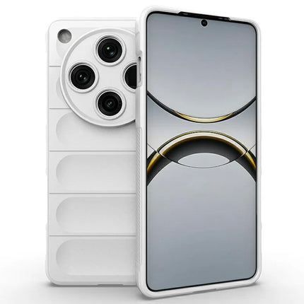 For Oppo Find X8 5G Case Anti-Drop Soft TPU Rugged Phone Back Cover - White