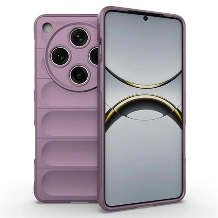 For Oppo Find X8 Pro 5G Case Anti-Drop Soft TPU Rugged Phone Back Cover - Light Purple