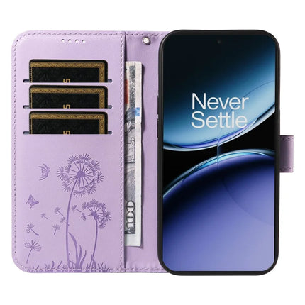 For OnePlus Nord 4 Leather Case Wallet Phone Cover Dandelion Imprint