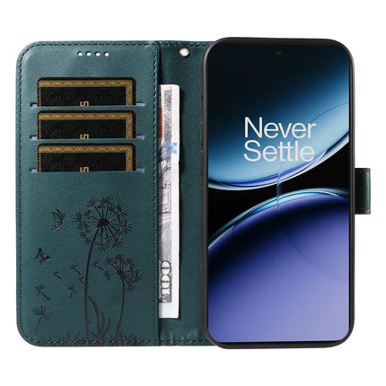 For OnePlus Nord 4 Leather Case Wallet Phone Cover Dandelion Imprint