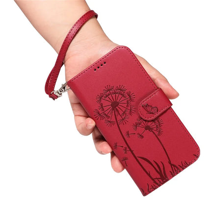 For OnePlus Nord 4 Leather Case Wallet Phone Cover Dandelion Imprint