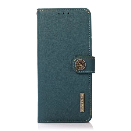 KHAZNEH For Google Pixel 9a Case Genuine Cow Leather Wallet Phone Cover