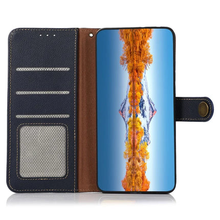 KHAZNEH For Motorola Motorola Moto G75 5G Case Genuine Cow Leather Wallet Phone Cover