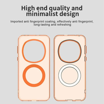 For Honor Magic7 Pro 5G Case Compatible with MagSafe PC+TPU+PET Anti-Drop Phone Cover