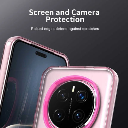 For Honor Magic7 Pro 5G Case Compatible with MagSafe PC+TPU+PET Anti-Drop Phone Cover