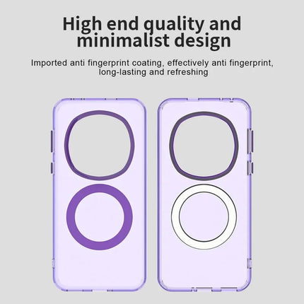 For Honor Magic7 Pro 5G Case Compatible with MagSafe PC+TPU+PET Anti-Drop Phone Cover