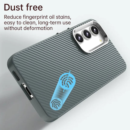 For Samsung Galaxy S23 Case Cell Phone Hybrid Back Cover Carbon Fiber Texture