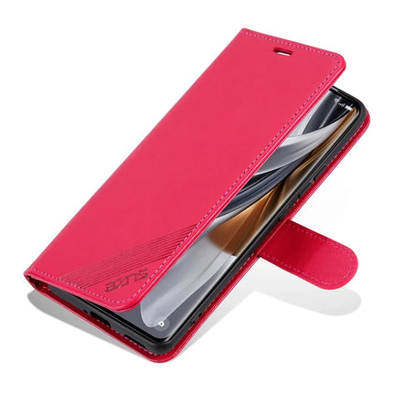 AZNS For Samsung Galaxy A16 5G  /  4G Case Anti-Scratch PU Leather Stand Wallet Phone Cover
