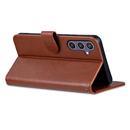 AZNS For Samsung Galaxy A16 5G  /  4G Case Anti-Scratch PU Leather Stand Wallet Phone Cover