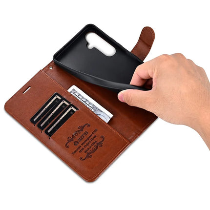 AZNS For Samsung Galaxy A16 5G  /  4G Case Anti-Scratch PU Leather Stand Wallet Phone Cover