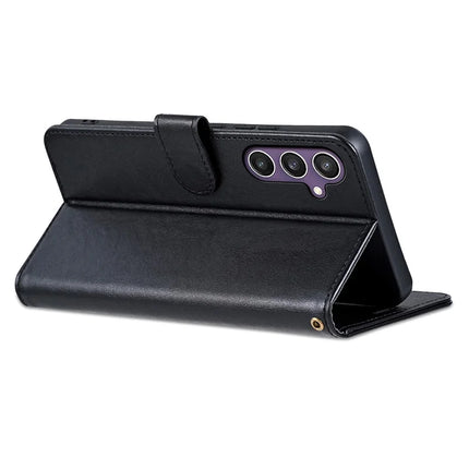 AZNS For Samsung Galaxy A55 5G Case Anti-Scratch PU Leather Stand Wallet Phone Cover
