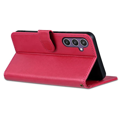 AZNS For Samsung Galaxy A55 5G Case Anti-Scratch PU Leather Stand Wallet Phone Cover