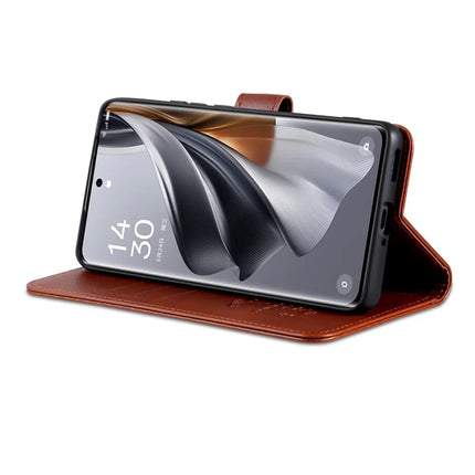 AZNS For Samsung Galaxy A55 5G Case Anti-Scratch PU Leather Stand Wallet Phone Cover