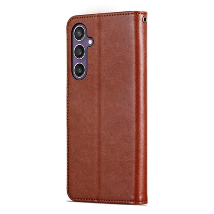 AZNS For Samsung Galaxy A35 5G Case Anti-Scratch PU Leather Stand Wallet Phone Cover