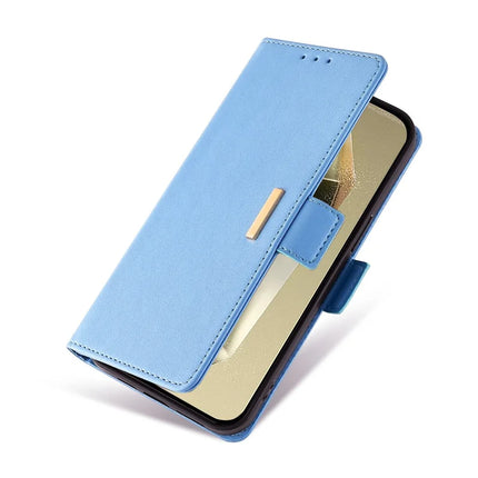 For Samsung Galaxy S23 Ultra Leather Wallet Case RFID Blocking Stand Cover with Hand Strap