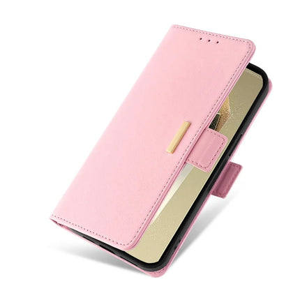 For Samsung Galaxy S23 Ultra Leather Wallet Case RFID Blocking Stand Cover with Hand Strap