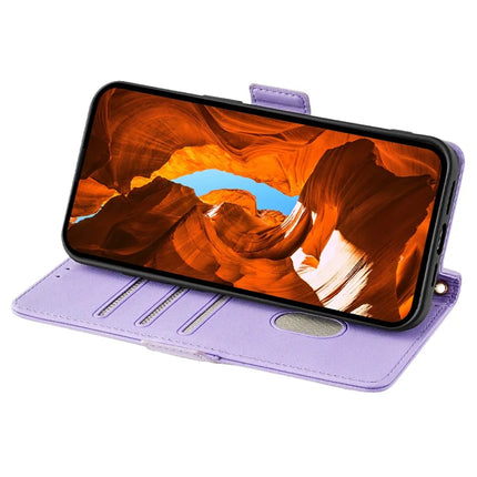 For Motorola Edge 40 Neo 5G Leather Wallet Case RFID Blocking Stand Cover with Hand Strap