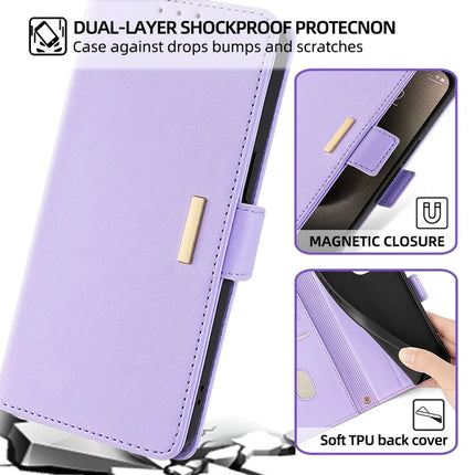 For Motorola Edge 40 Neo 5G Leather Wallet Case RFID Blocking Stand Cover with Hand Strap