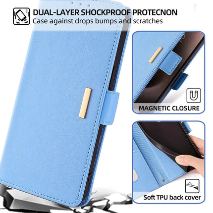 For Motorola Edge 40 Neo 5G Leather Wallet Case RFID Blocking Stand Cover with Hand Strap