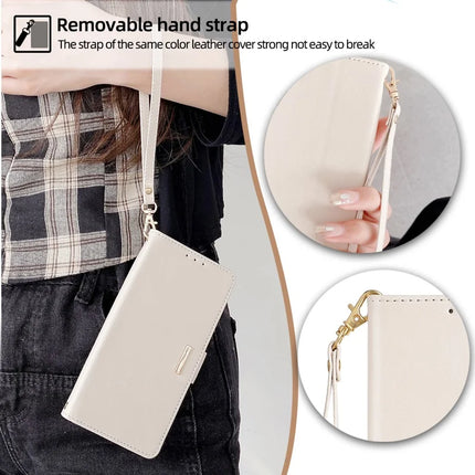 For Motorola Edge 40 Neo 5G Leather Wallet Case RFID Blocking Stand Cover with Hand Strap