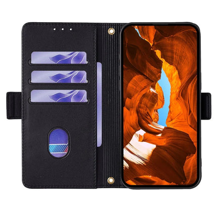 For Motorola Edge 40 Neo 5G Leather Wallet Case RFID Blocking Stand Cover with Hand Strap