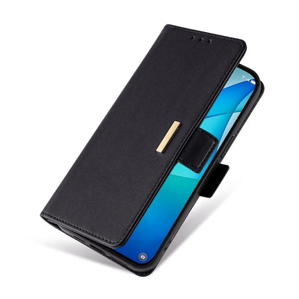 For Motorola Edge 40 Neo 5G Leather Wallet Case RFID Blocking Stand Cover with Hand Strap