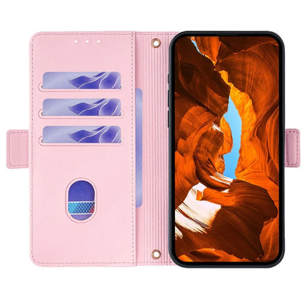 For Motorola Edge 40 Neo 5G Leather Wallet Case RFID Blocking Stand Cover with Hand Strap