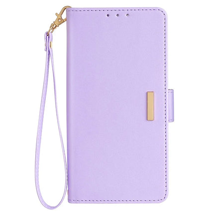 For OnePlus 12 5G Leather Wallet Case RFID Blocking Stand Cover with Hand Strap